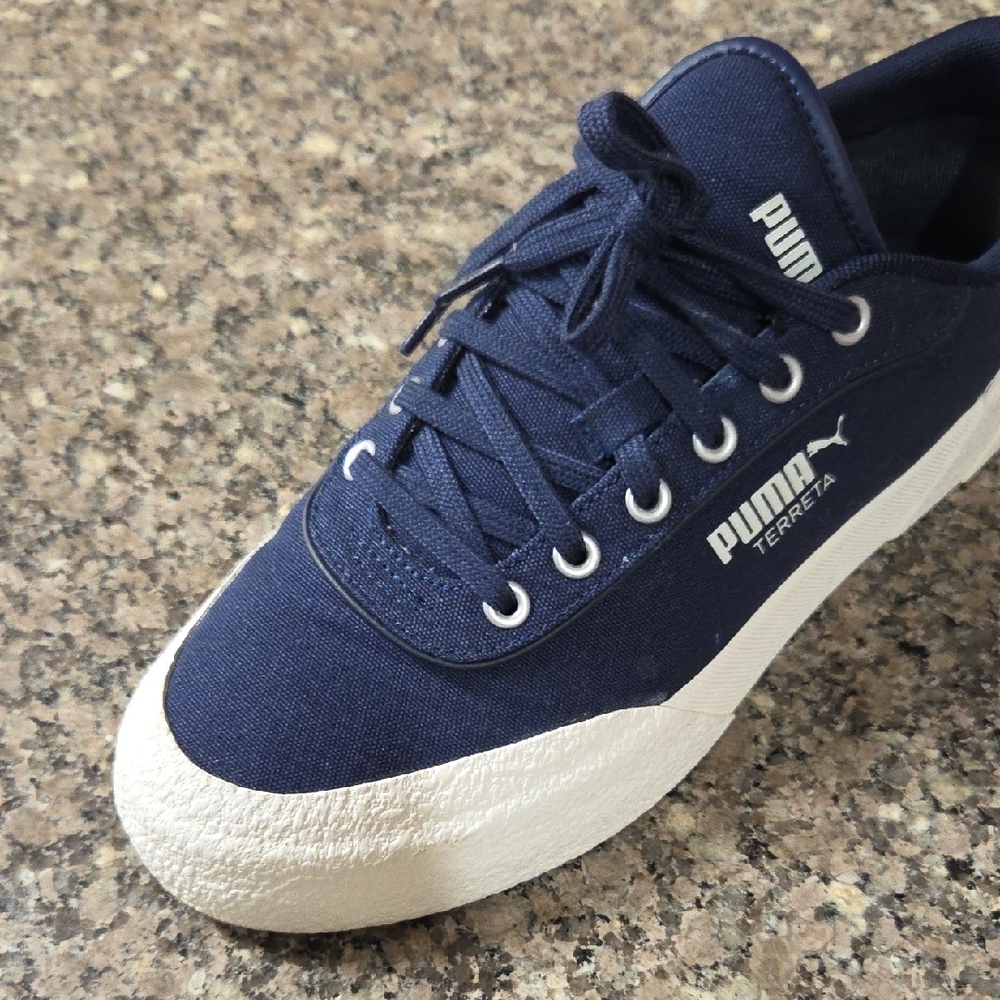 Puma Terraza Navy and White Casual Shoes